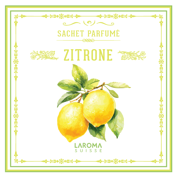 Zitrone Duftsachet 12x12cm