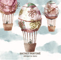 Flower Ballon Duftsachet Suisse 12x12cm