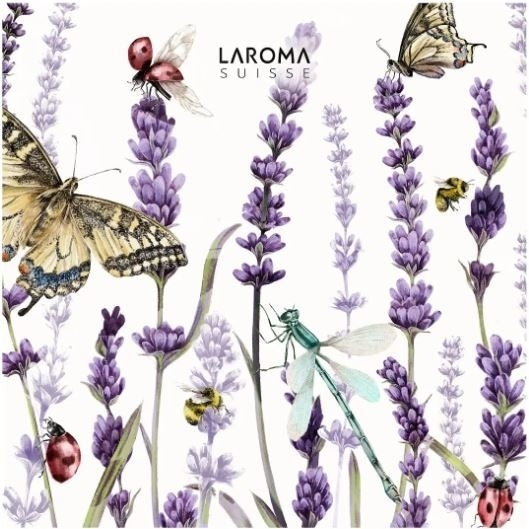 Lavendel Blumenwelt Duftsachet Suisse 12x12cm
