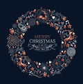 Merry Christmas Duftsachet Suisse 12x12cm