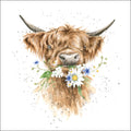 Kuh Daisy Duftsachet Hannah Dale Edition 12x12cm Wrendale Designs