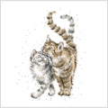 Katzen Duftsachet Hannah Dale Edition 12x12cm Wrendale Designs