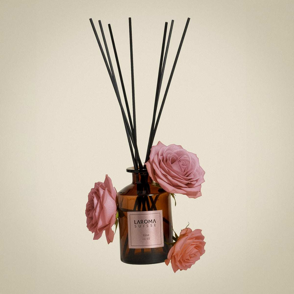 Rose Reed Diffuser 200ml Barrique Roségold