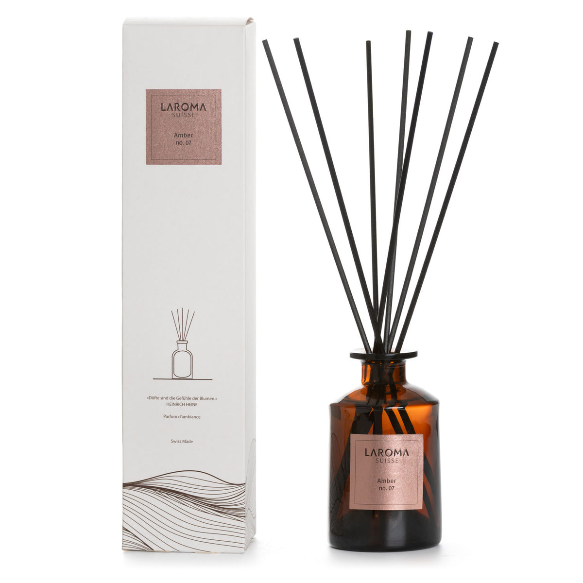 Amber Reed Diffuser 200ml Barrique Roségold
