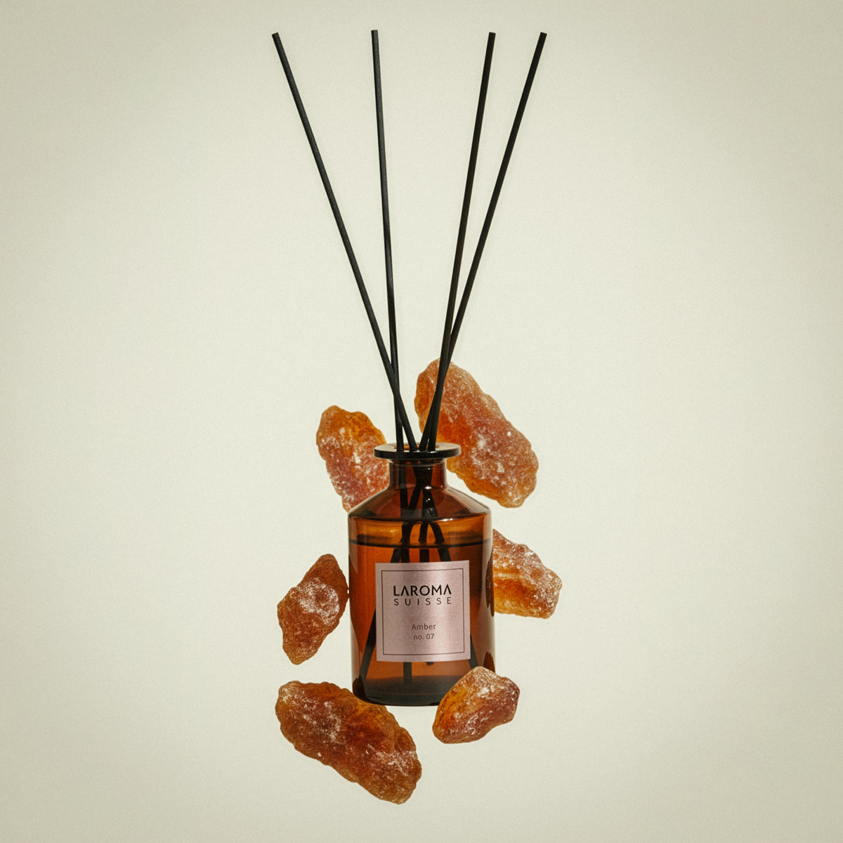 Amber Reed Diffuser 200ml Barrique Roségold