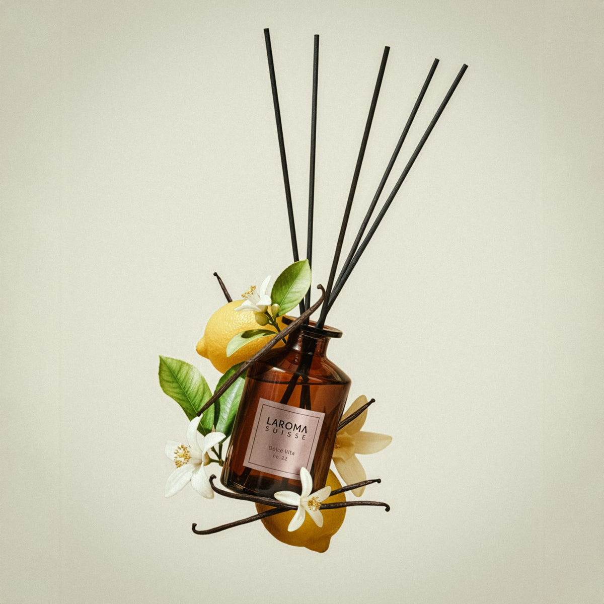Dolce Vita Reed Diffuser 200ml Barrique Roségold