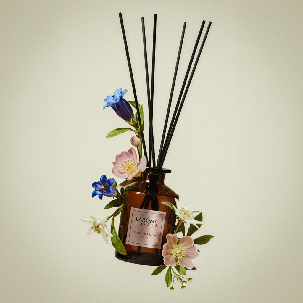 Fleurs des Alpes Reed Diffuser 200ml Barrique Roségold