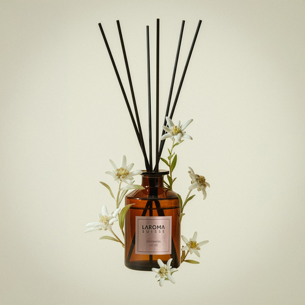 Edelweiss Raumduft 200ml Barrique Roségold Reed Diffuser