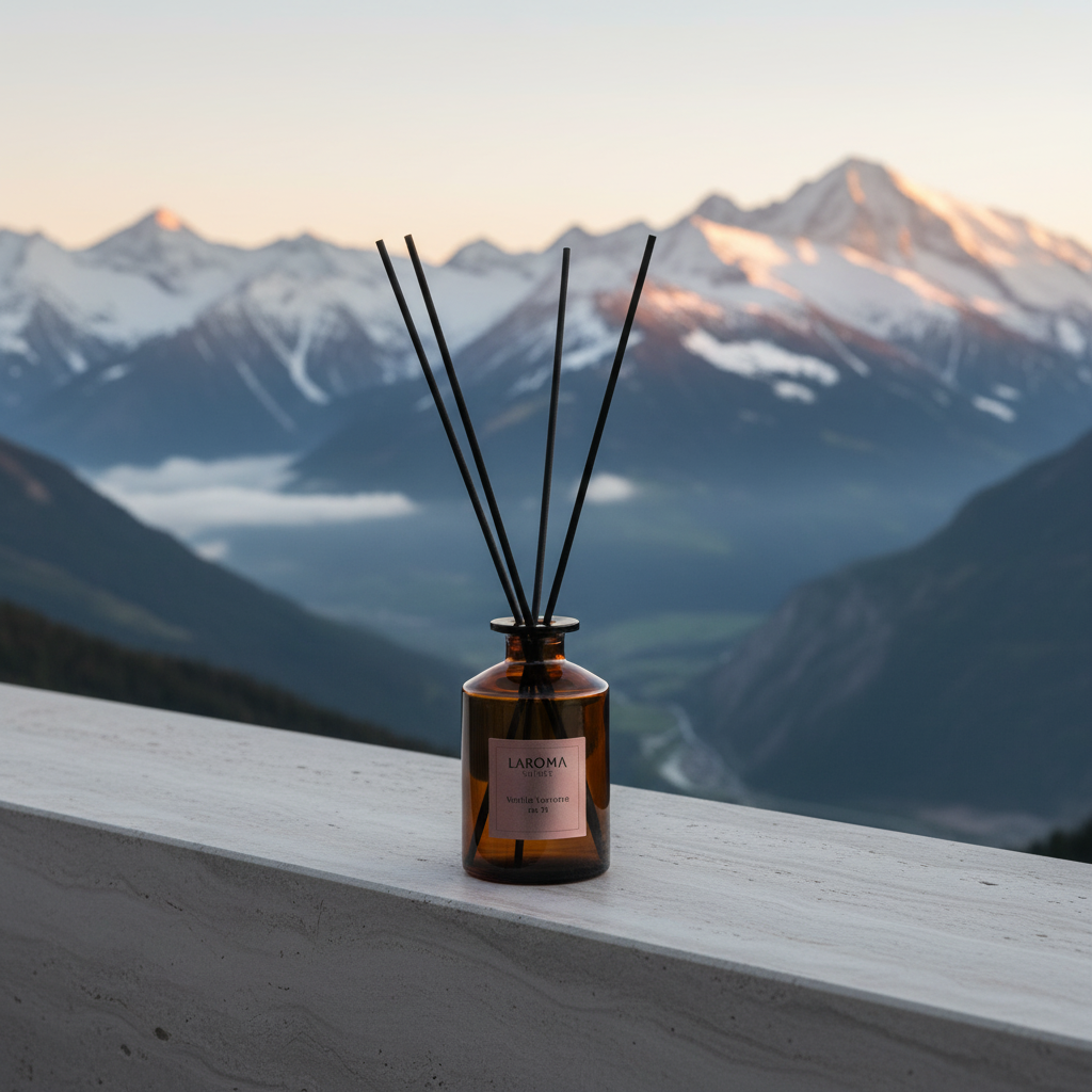 Vanille Verveine Reed Diffuser 200ml Barrique Roségold Raumduft