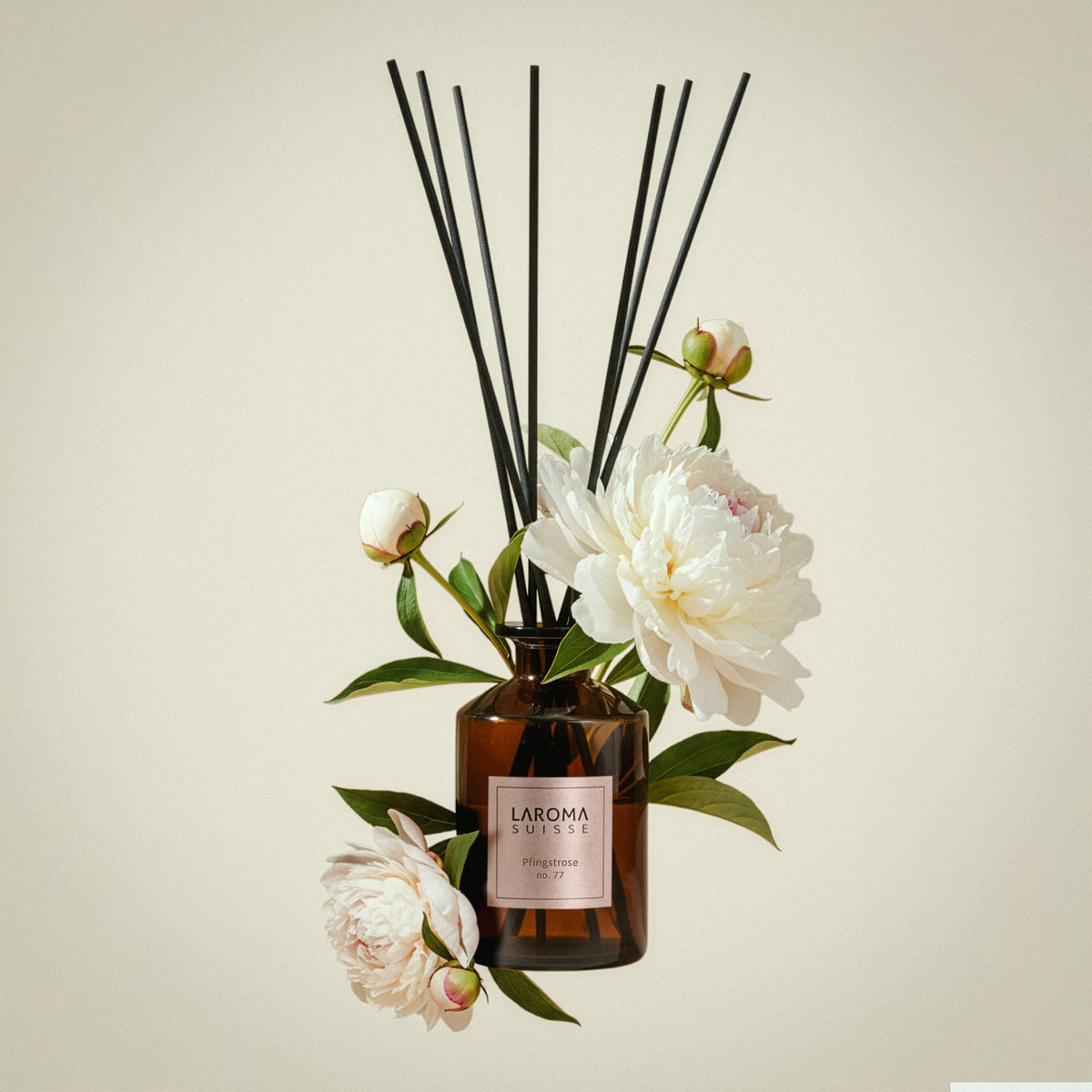 Pfingstrose Reed Diffuser 200ml Barrique Roségold Raumduft