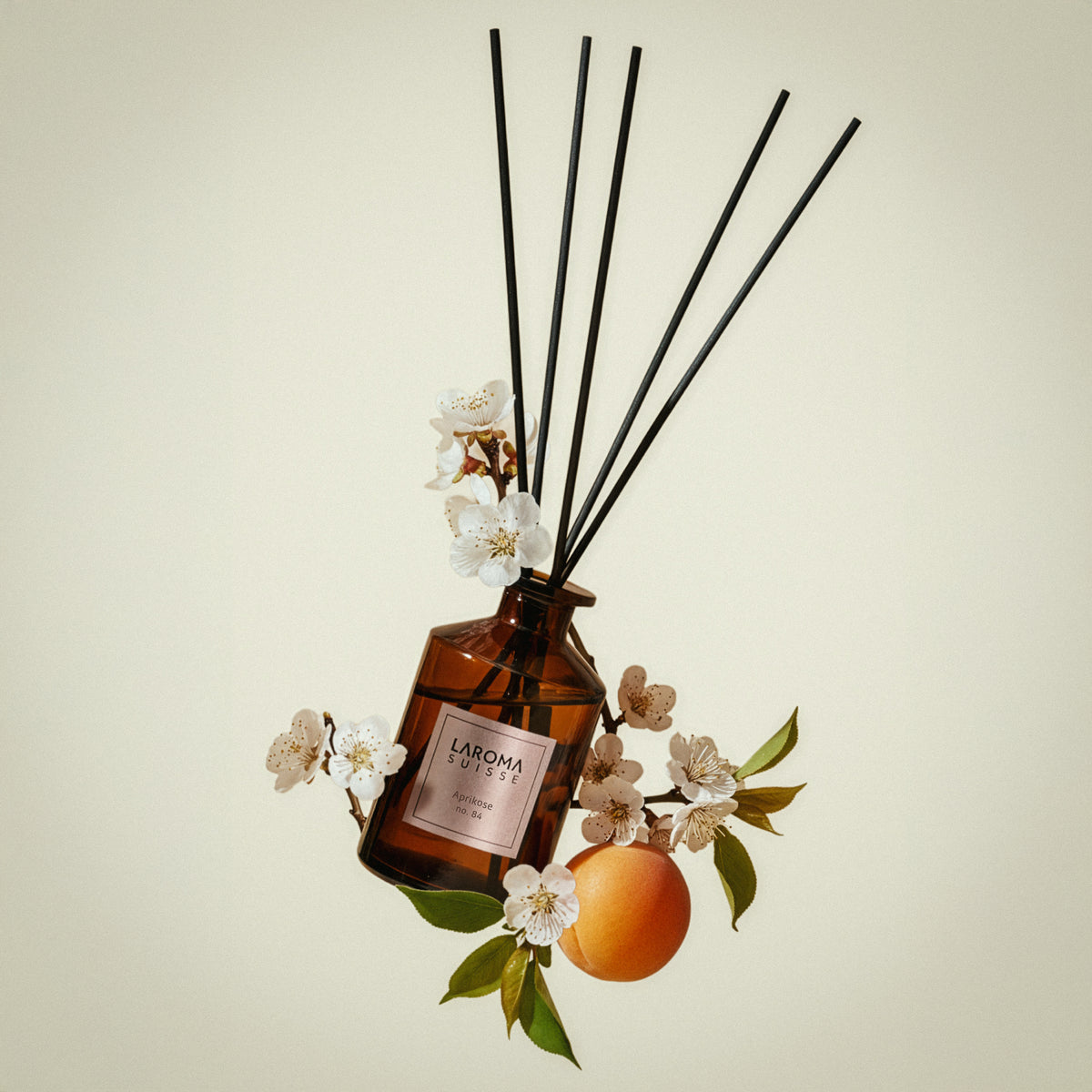 Aprikose Reed Diffuser 200ml Barrique Roségold