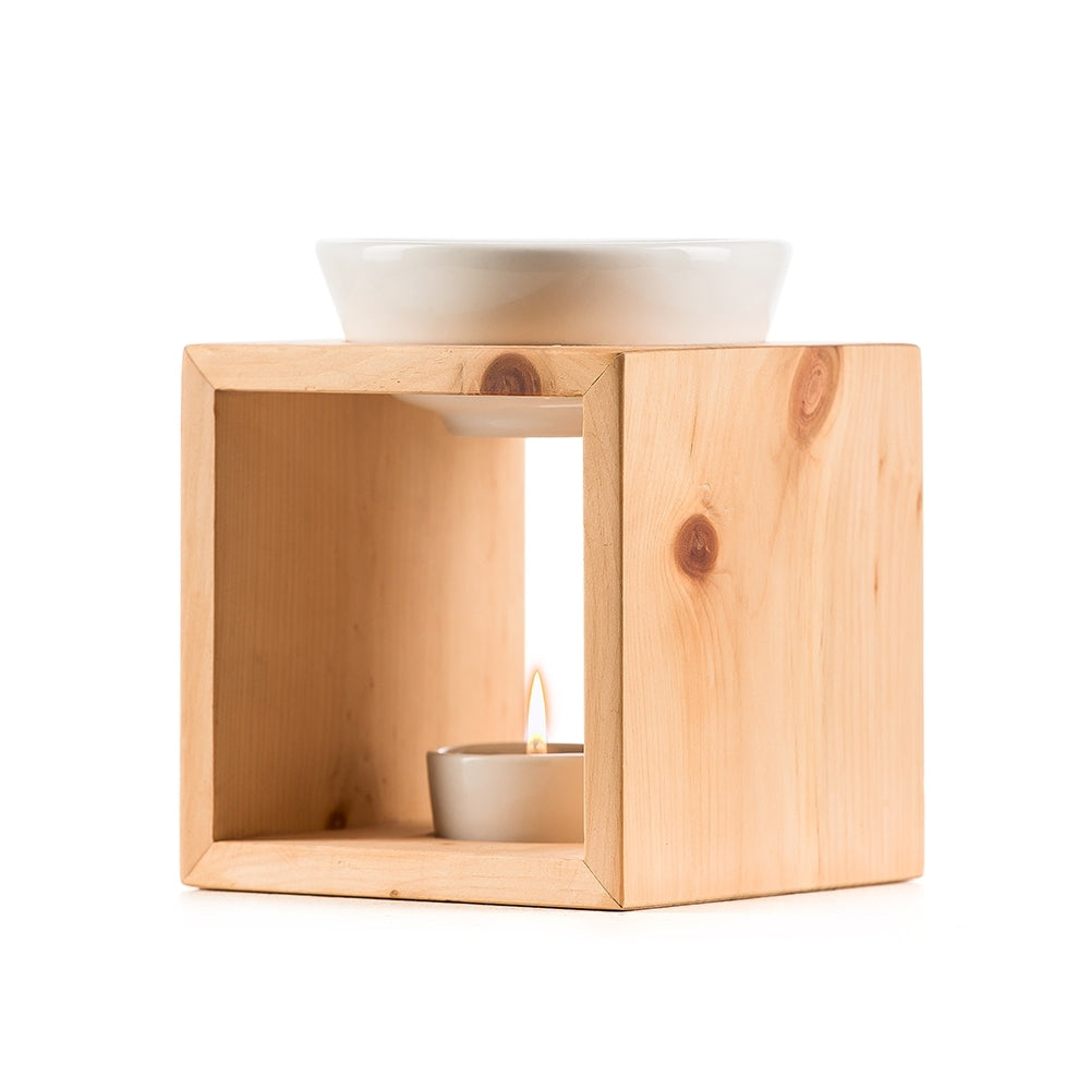 Scuol Arve Duftlampe  Keramikschale creme-weiss