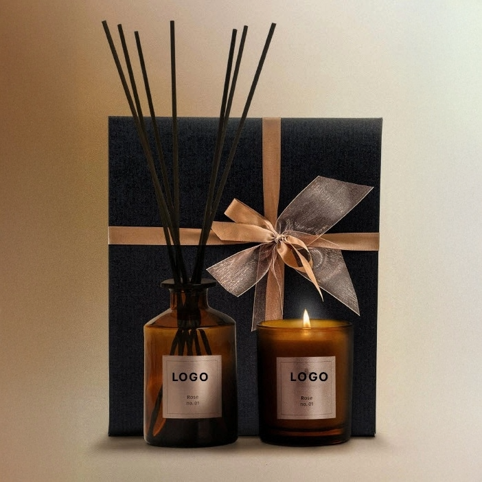Set Diffuser + Duftkerze Barrique